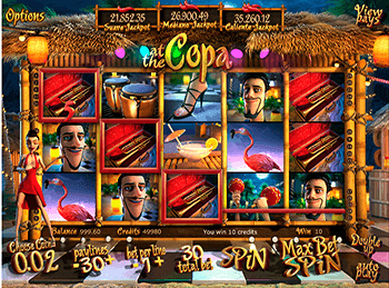 Игровые автоматы в онлайн казино At The Copa