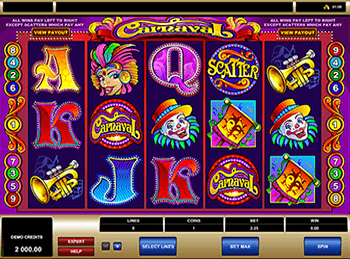 Игра на деньги в игровые автоматы Carnaval